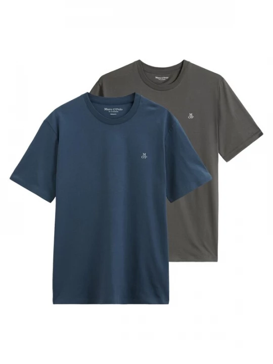 Foto van product Marc O'Polo Shirt 'Kjer' blauw gemêleerd