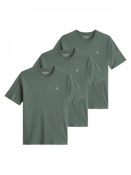 Foto van product Marc O'Polo Shirt 'Kjer' donkergroen