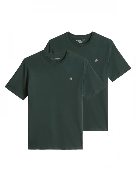 Foto van product Marc O'Polo Shirt 'Kjer' donkergroen