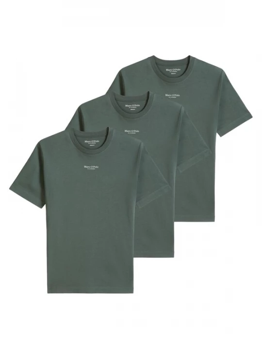 Foto van product Marc O'Polo Shirt 'Kjer' donkergroen