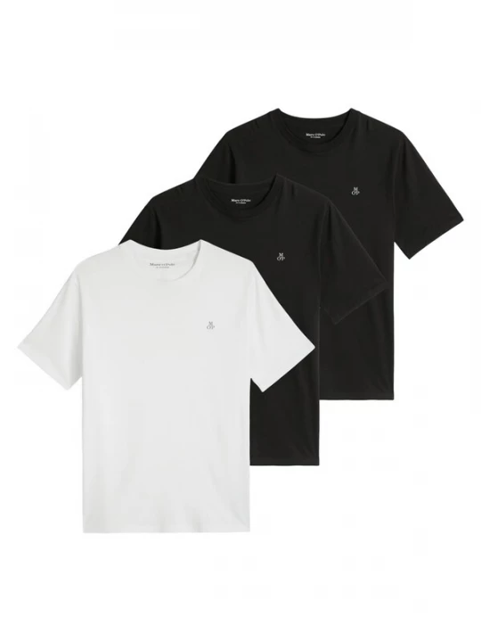 Foto van product Marc O'Polo Shirt 'Kjer' zwart gemêleerd