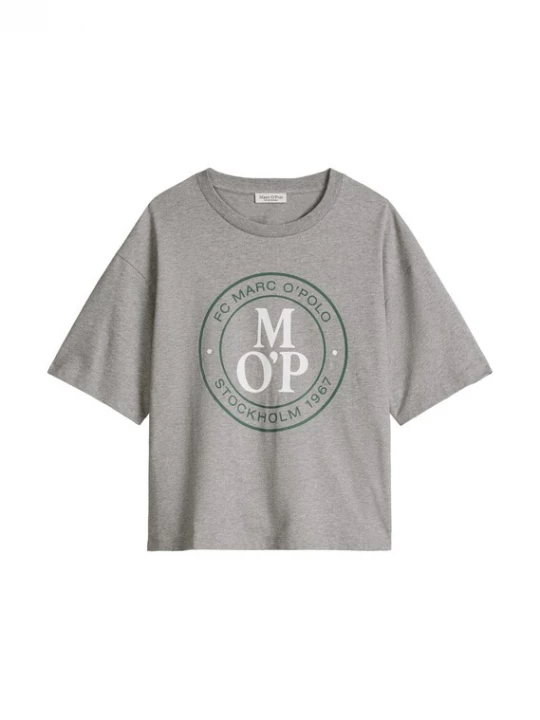 Foto van product Marc O'Polo Shirt lichtgrijs / wit