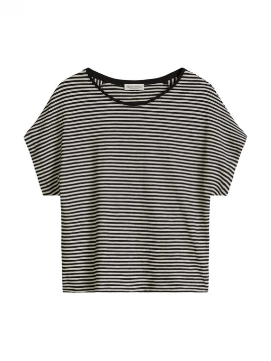 Foto van product Marc O'Polo Shirt lichtgrijs / zwart