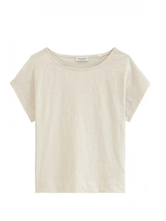Foto van product Marc O'Polo Shirt 'marc o'polo - Dames t-shirt' crème