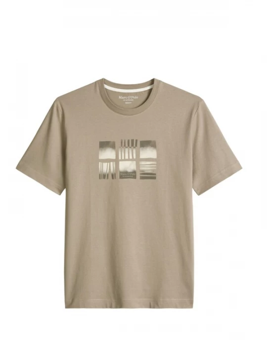 Foto van product Marc O'Polo Shirt 'marc o'polo - Heren t-shirt' bruin