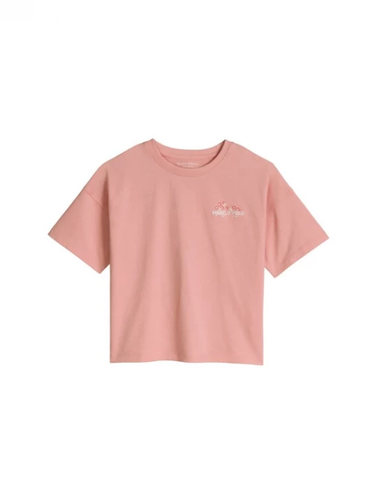 Foto van product Marc O'Polo Shirt ' mit Logostickerei auf beiden Seiten ' rood