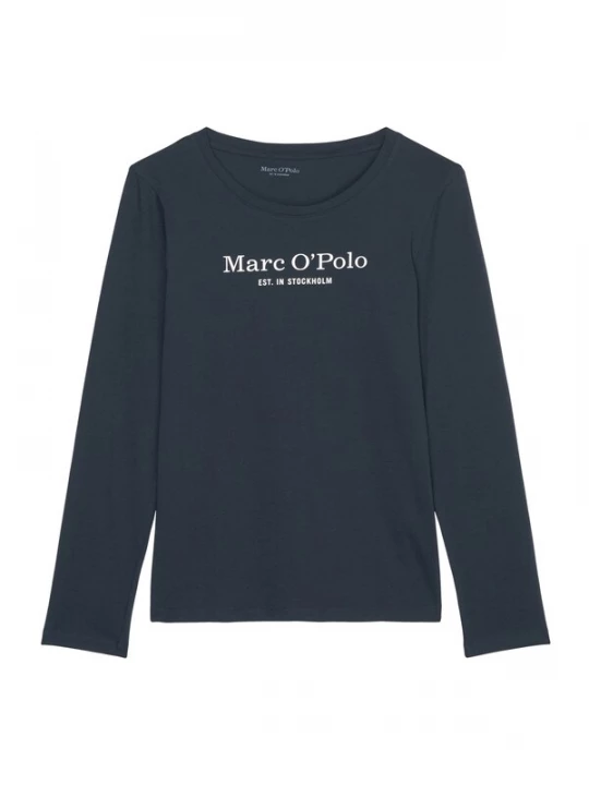 Foto van product Marc O'Polo Shirt ' Mix & Match Cotton ' nachtblauw