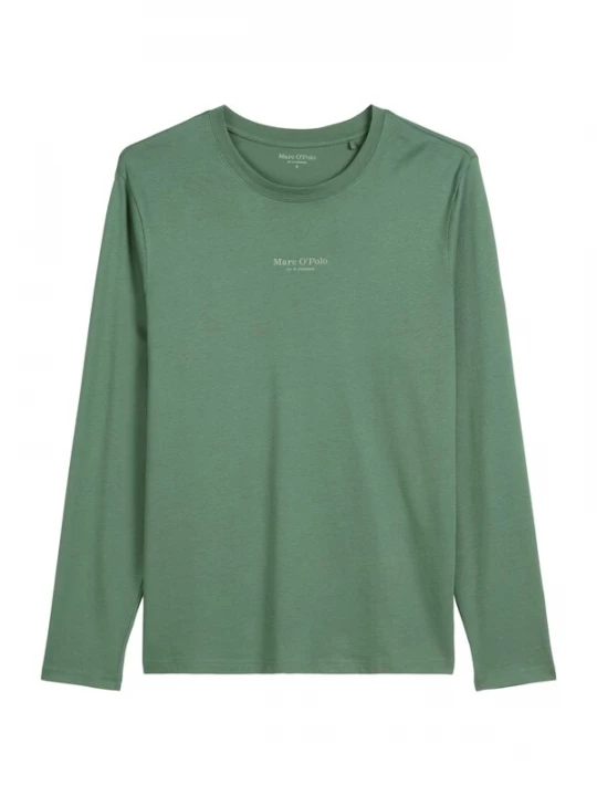 Foto van product Marc O'Polo Shirt ' Mix N Match Cotton ' groen