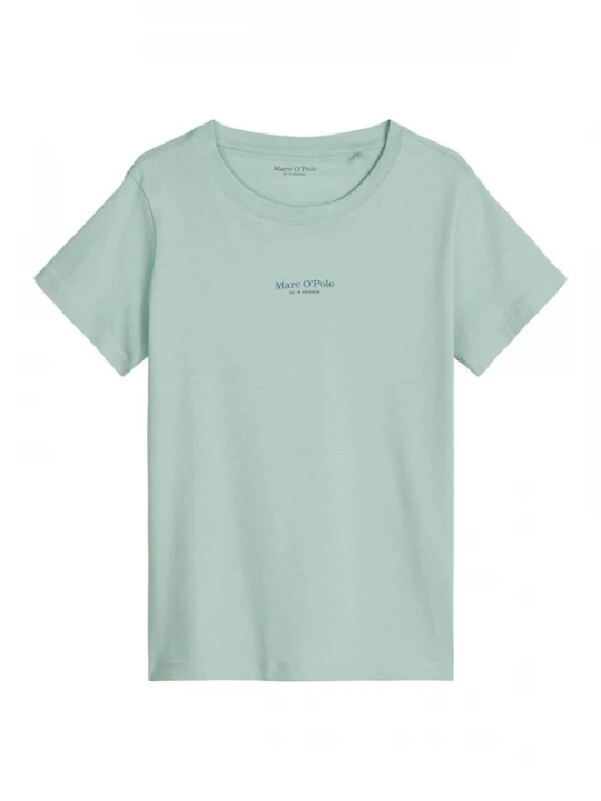 Foto van product Marc O'Polo Shirt ' Mix N Match ' lichtgroen