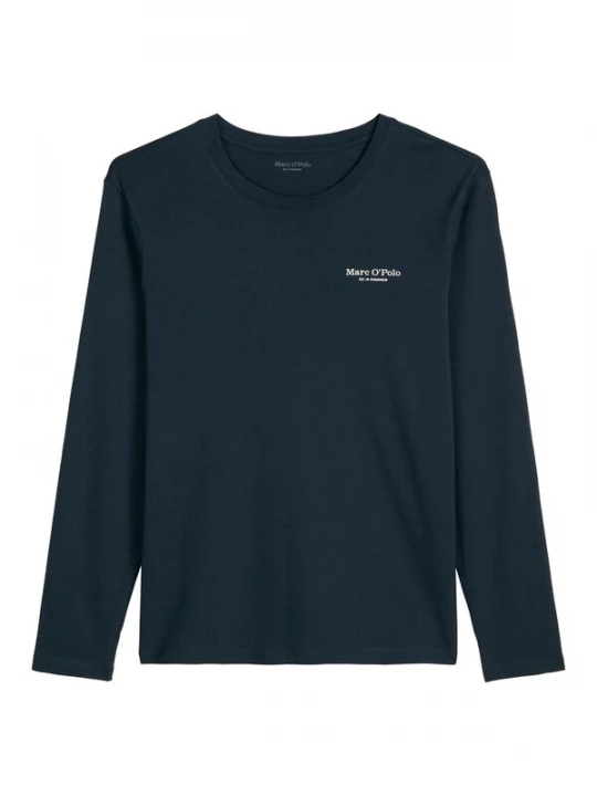 Foto van product Marc O'Polo Shirt ' Mix N Match ' nachtblauw