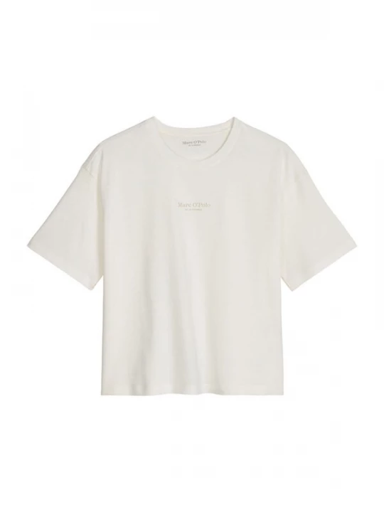 Foto van product Marc O'Polo Shirt ' Mix N Match ' wolwit