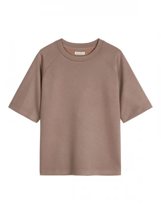 Foto van product Marc O'Polo Shirt ' Modal Allure ' bruin