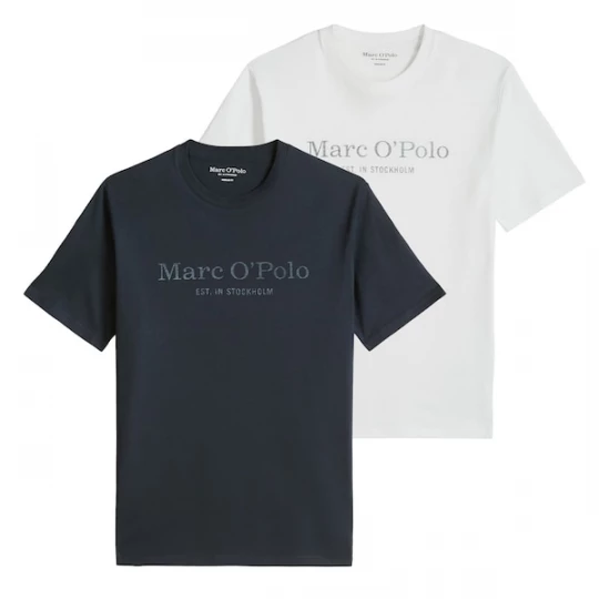 Foto van product Marc O'Polo Shirt navy / wit