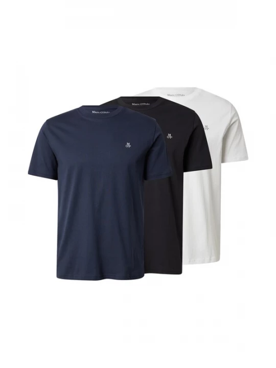 Foto van product Marc O'Polo Shirt navy / zwart / wit