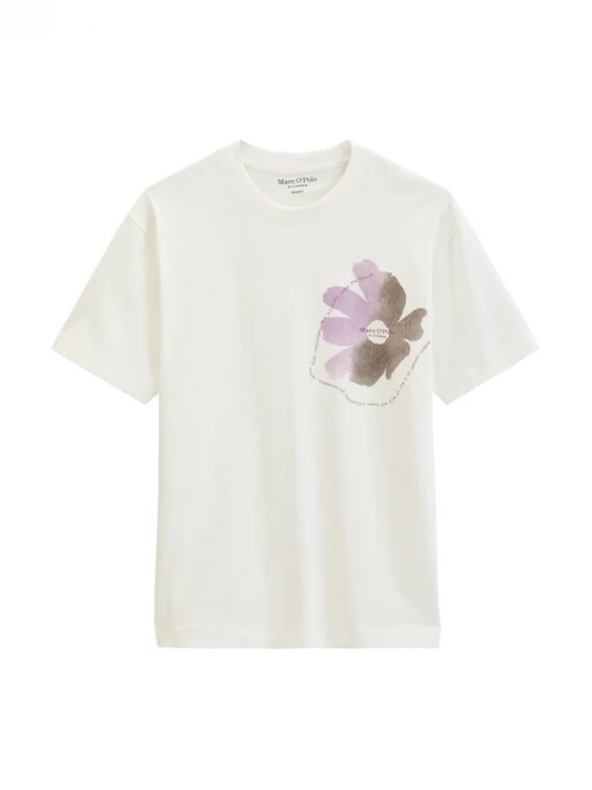 Foto van product Marc O'Polo Shirt olijfgroen / sering / natuurwit