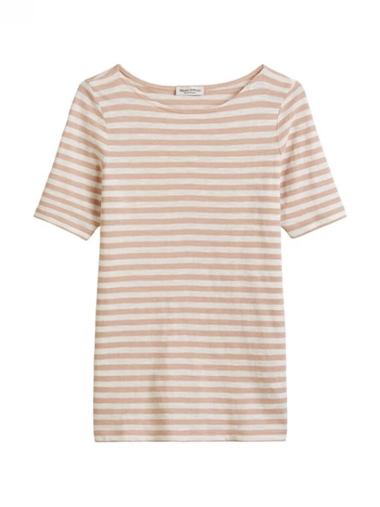 Foto van product Marc O'Polo Shirt pastelrood / wit