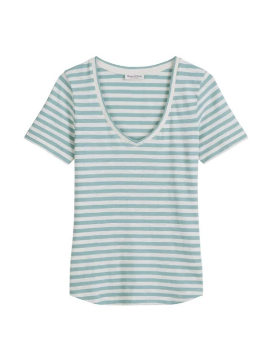 Foto van product Marc O'Polo Shirt petrol / wit