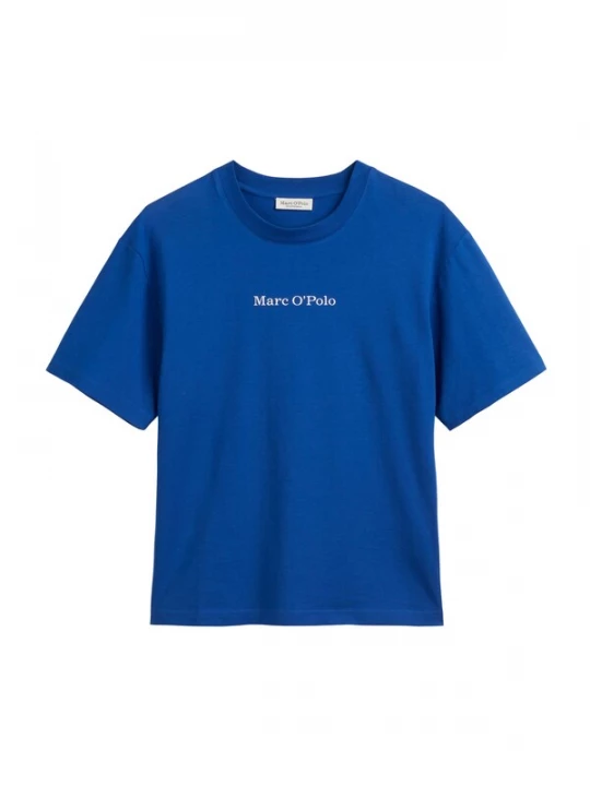 Foto van product Marc O'Polo Shirt royal blue / koningsblauw / wit