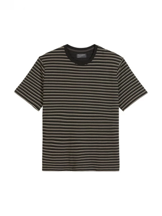 Foto van product Marc O'Polo Shirt sand / zwart