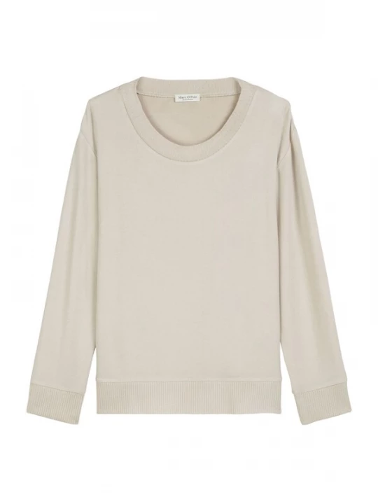 Foto van product Marc O'Polo Shirt ' Soft Knit ' beige