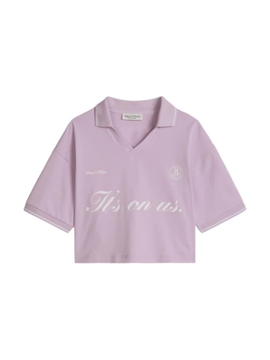 Foto van product Marc O'Polo Shirt violetblauw / wit