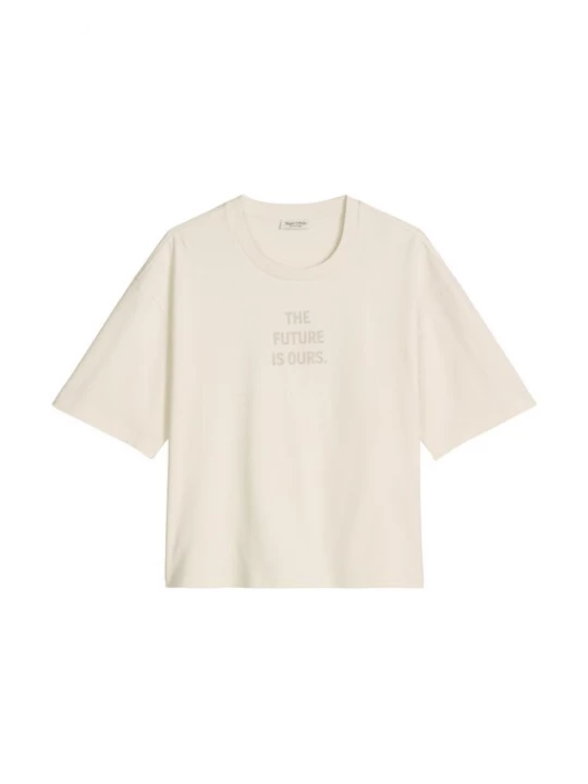 Foto van product Marc O'Polo Shirt 'Woman's Day' beige / crème