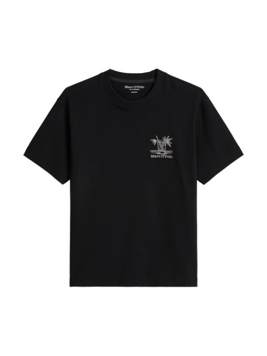 Foto van product Marc O'Polo Shirt zwart / offwhite