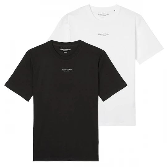Foto van product Marc O'Polo Shirt zwart / wit