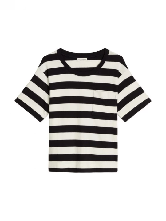 Foto van product Marc O'Polo Shirt zwart / wit