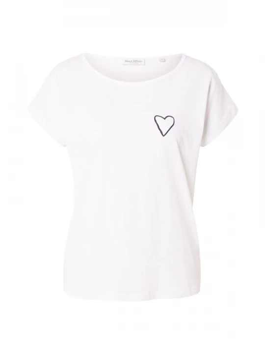 Foto van product Marc O'Polo Shirt zwart / wit