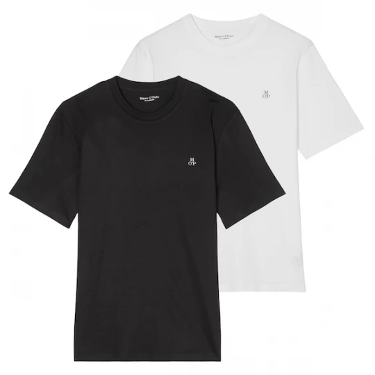 Foto van product Marc O'Polo Shirt zwart / wit