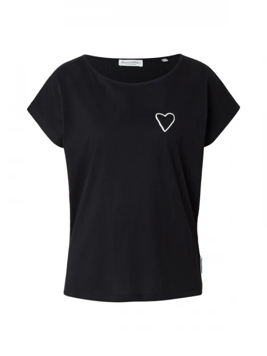 Foto van product Marc O'Polo Shirt zwart / wit