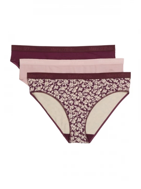 Foto van product Marc O'Polo Slip ' Essentials ' lila / lichtroze / bordeaux