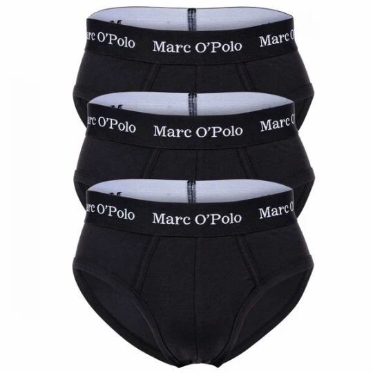 Foto van product Marc O'Polo Slip 'Essentials' zwart / wit