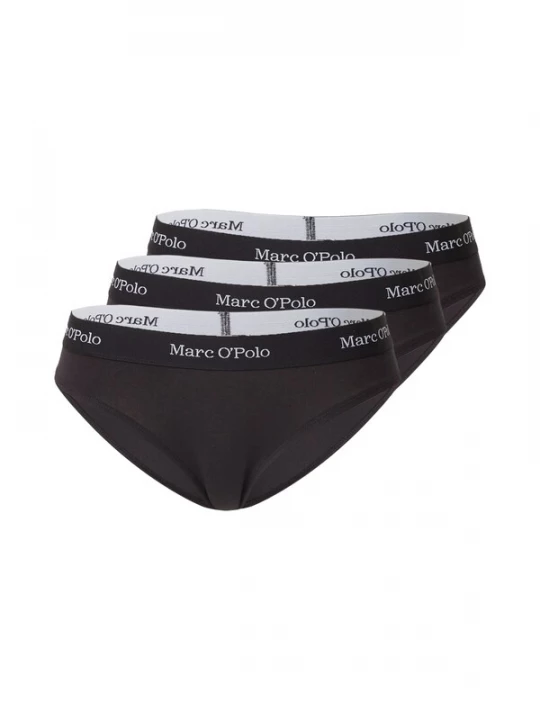 Foto van product Marc O'Polo Slip 'Essentials' zwart / wit