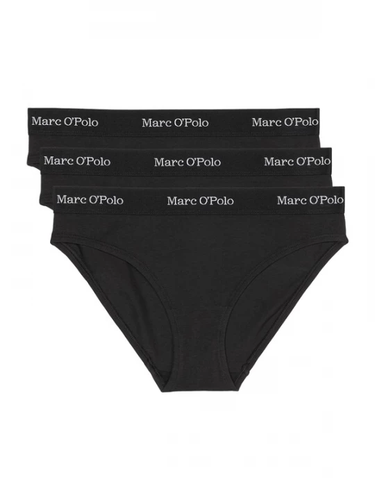 Foto van product Marc O'Polo Slip 'Essentials' zwart / wit