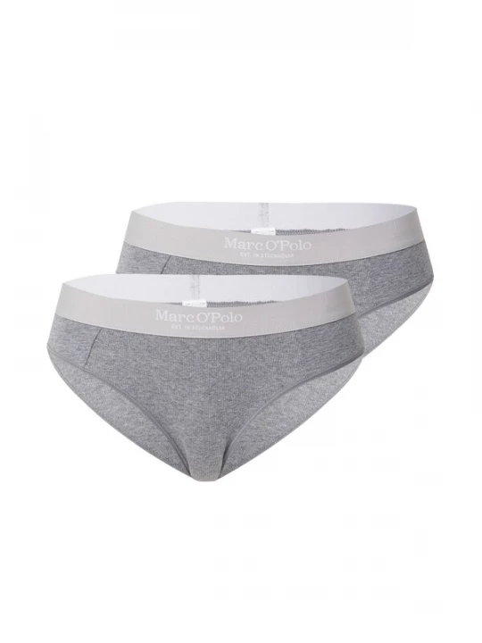 Foto van product Marc O'Polo Slip 'Iconic' grijs / wit
