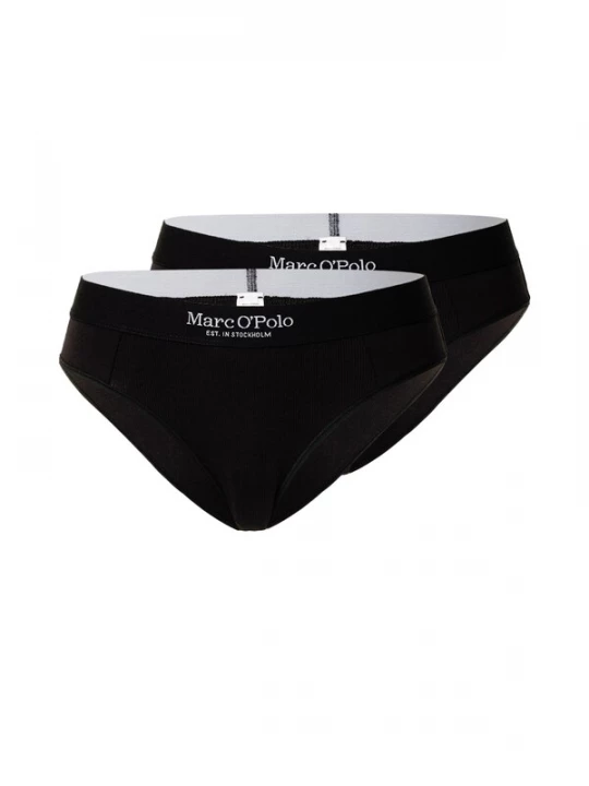 Foto van product Marc O'Polo Slip 'Iconic' zwart / wit