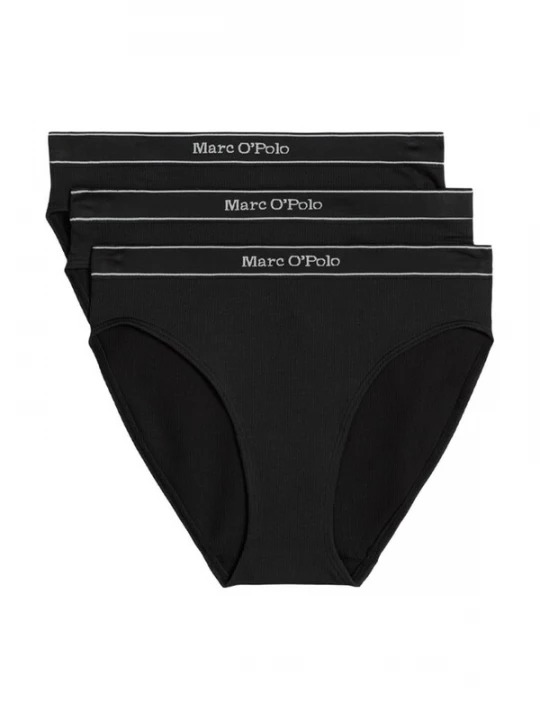 Foto van product Marc O'Polo Slip 'New Seamless' zwart / wit
