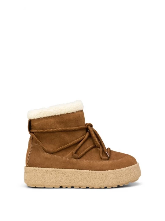 Foto van product Marc O'Polo Snowboots 'Pia' cognac / lichtbruin / wolwit