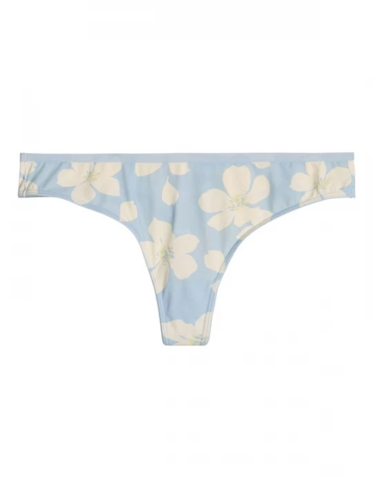 Foto van product Marc O'Polo String ' Poetic Bloom ' crème / lichtblauw