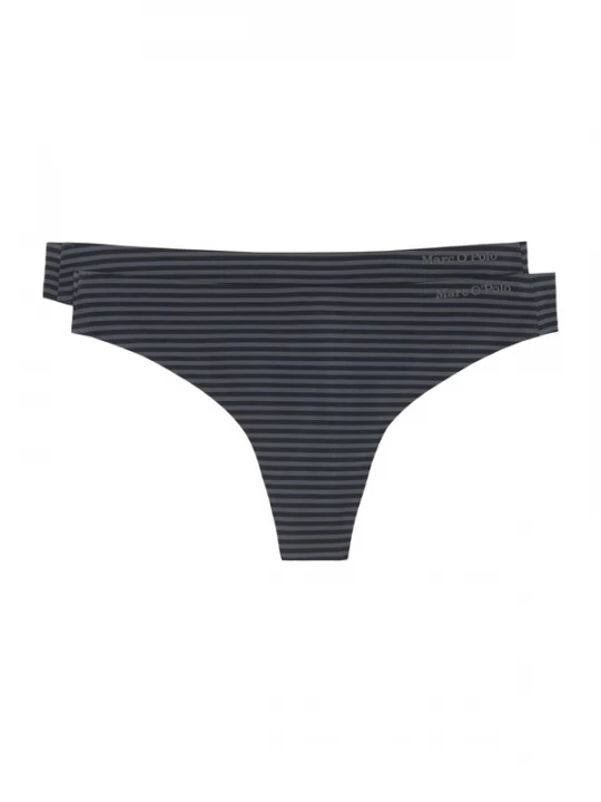 Foto van product Marc O'Polo String ' Second Skin ' antraciet