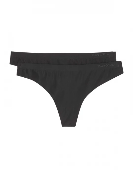 Foto van product Marc O'Polo String ' Second Skin ' zwart