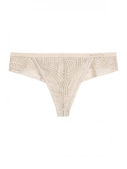 Foto van product Marc O'Polo String ' Timeless Lace ' beige