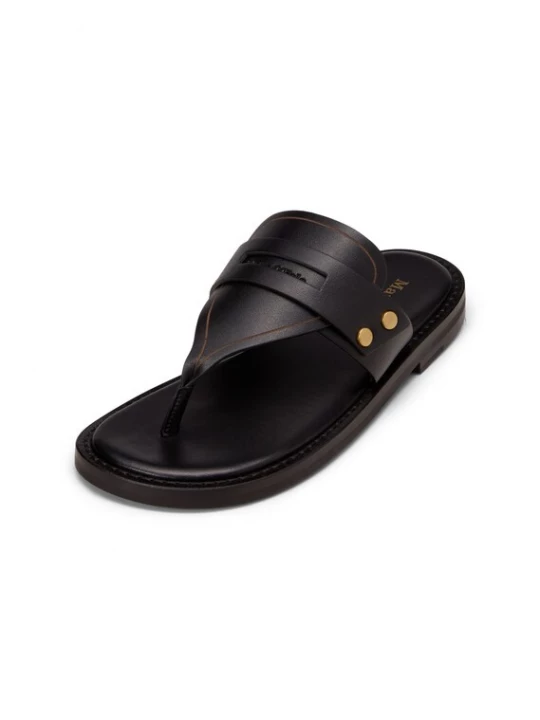 Foto van product Marc O'Polo Teenslipper 'Stina' zwart