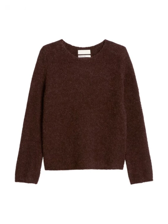 Foto van product Marc O'Polo Trui 'Bouclé' donkerrood