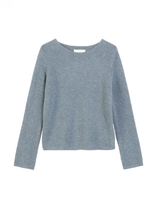 Foto van product Marc O'Polo Trui 'Bouclé' turquoise