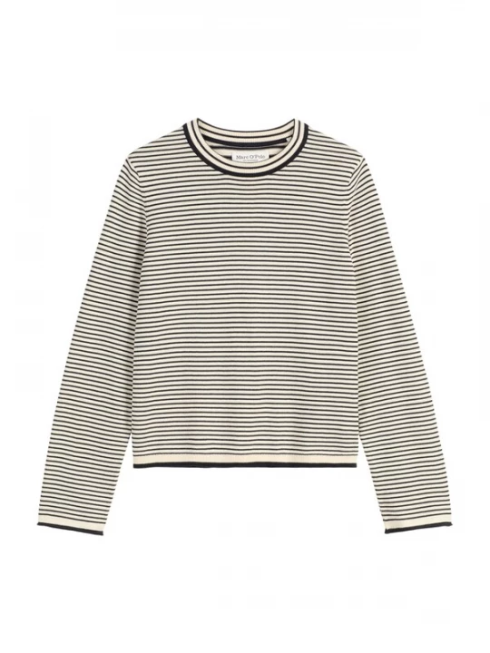 Foto van product Marc O'Polo Trui crème / zwart
