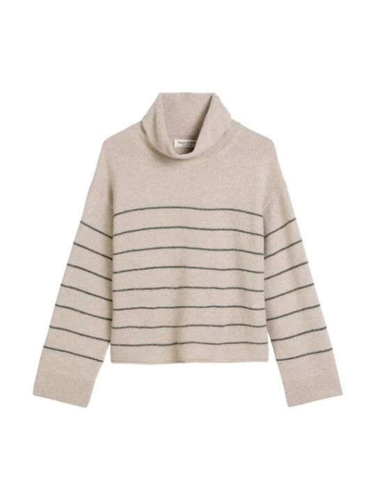 Foto van product Marc O'Polo Trui taupe / donkergroen
