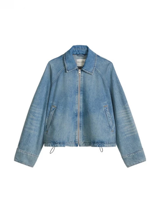 Foto van product Marc O'Polo Tussenjas blauw denim